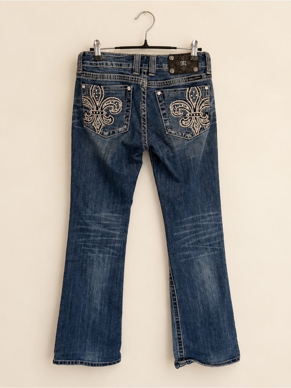 Miss Me bootcut jeans in dark blue denim